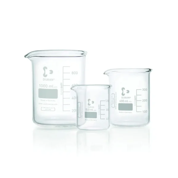 Glass beakers